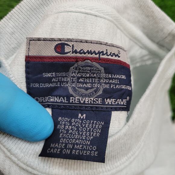 VTG 90s Champion Reverse Weave Saint Mary's Sweatshirt Boxy Fit Mens L - Picture 7 of 7